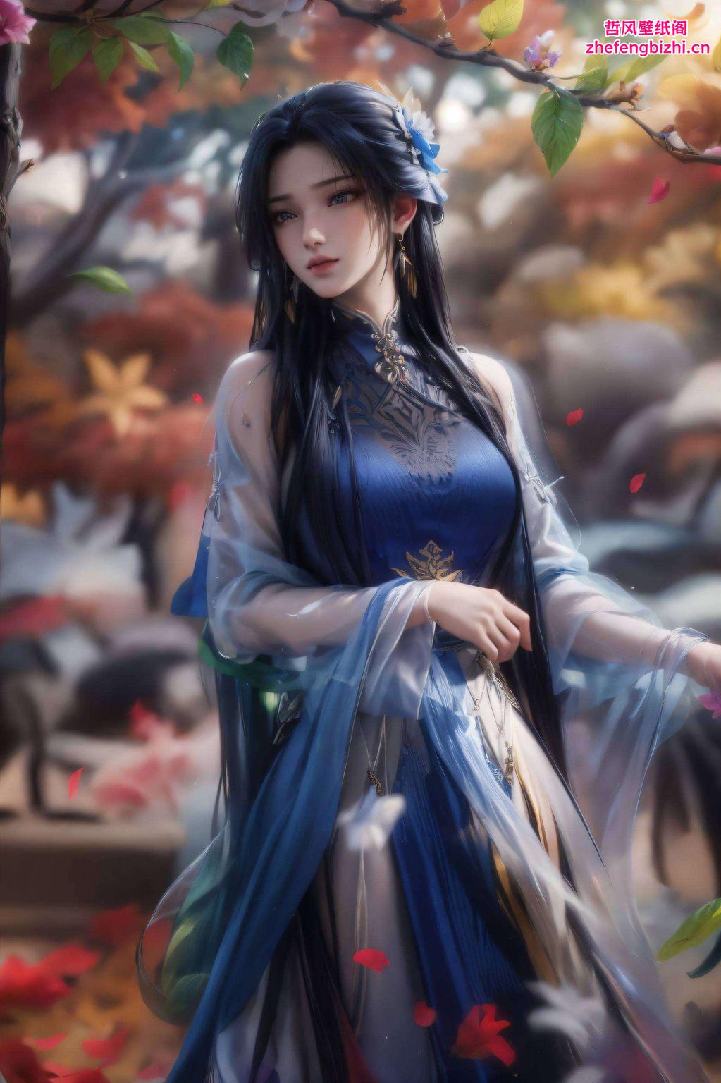 陆雪琪壁纸原图的竖屏呈现如春风拂面