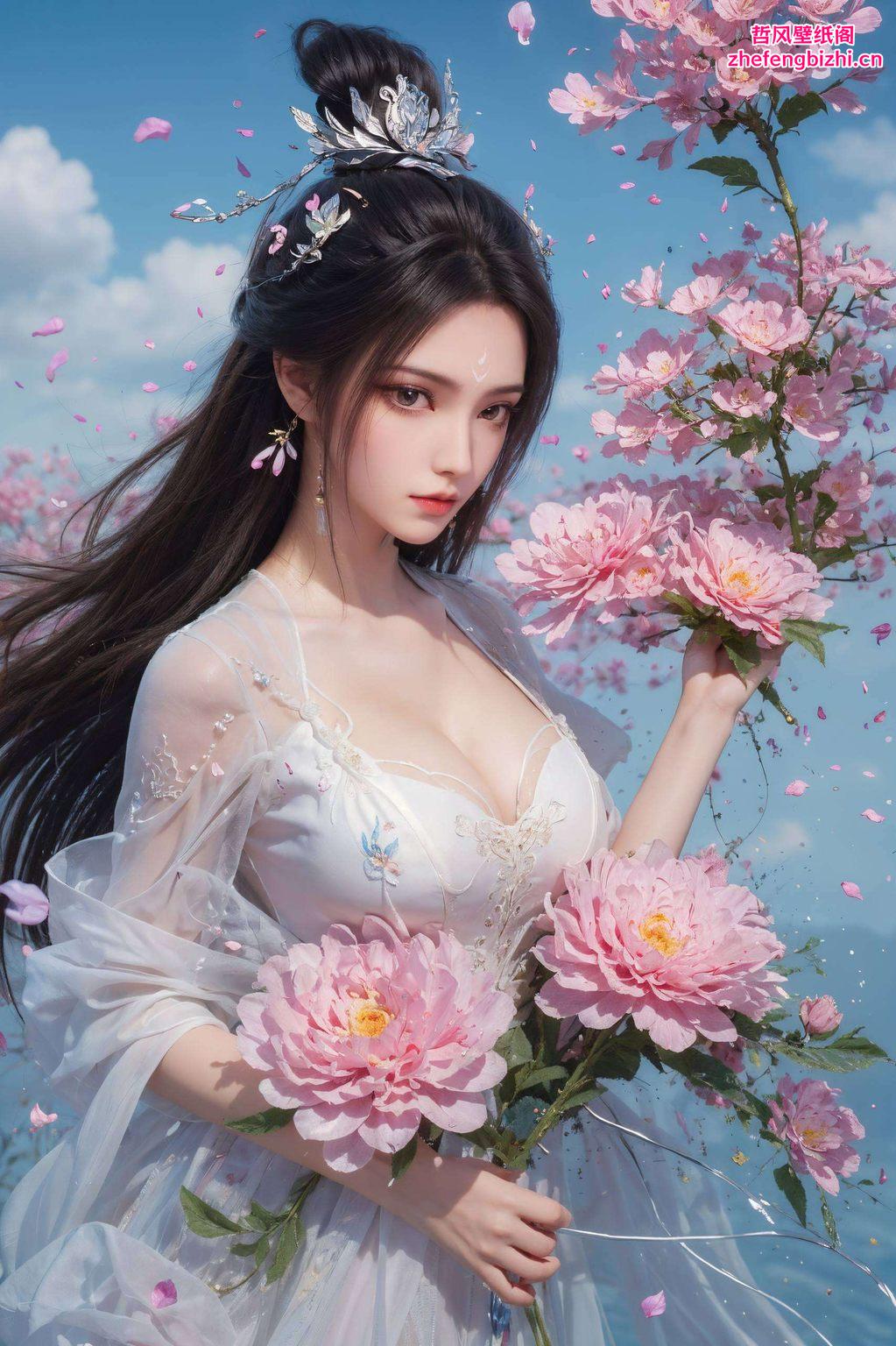 让这位美丽的侠女陪伴你的每一天那位国漫中的绝世美女