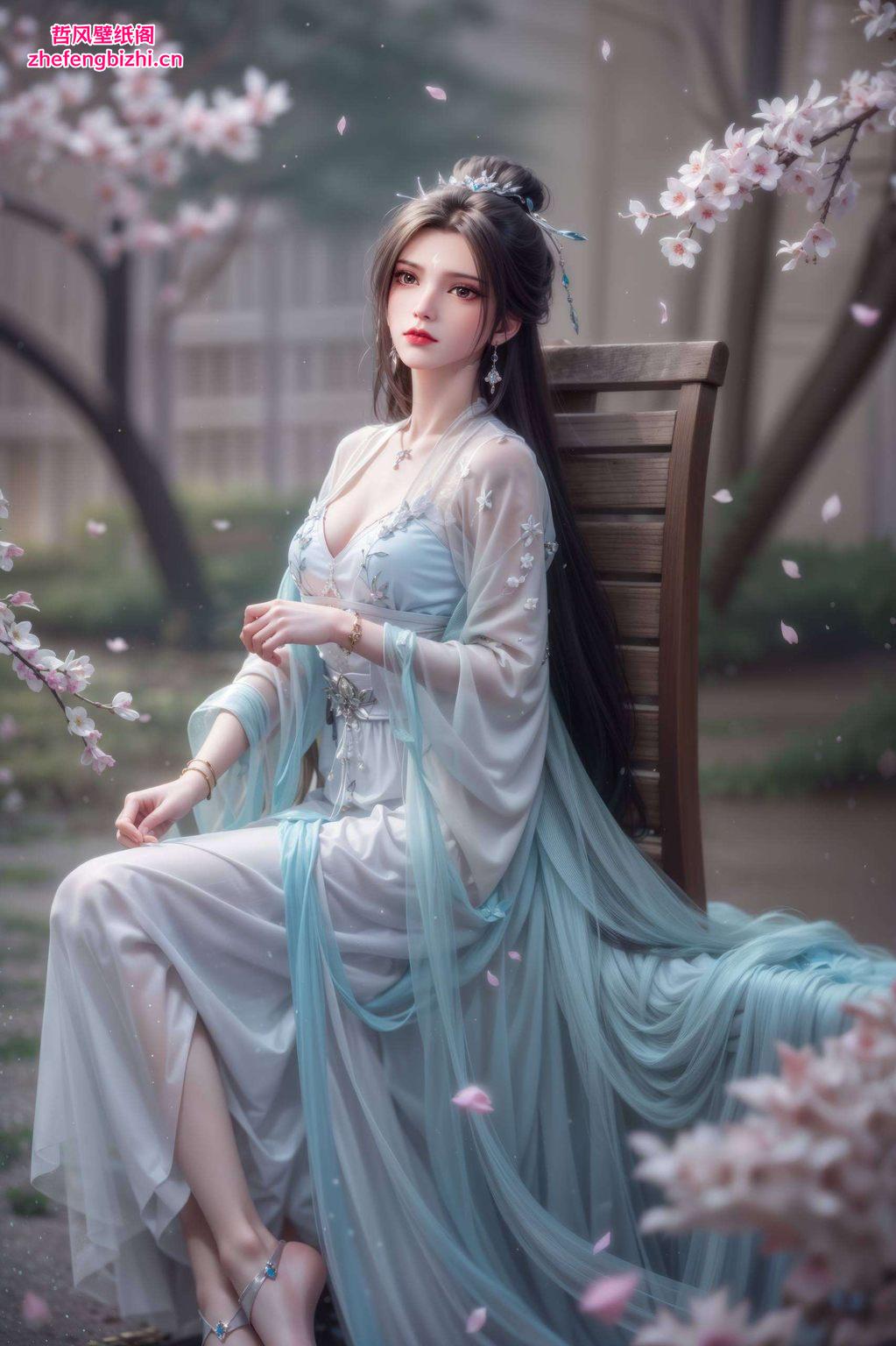 陆雪琪的甜美笑容谁画的陆雪琪壁纸更好看？答案自在你的心中