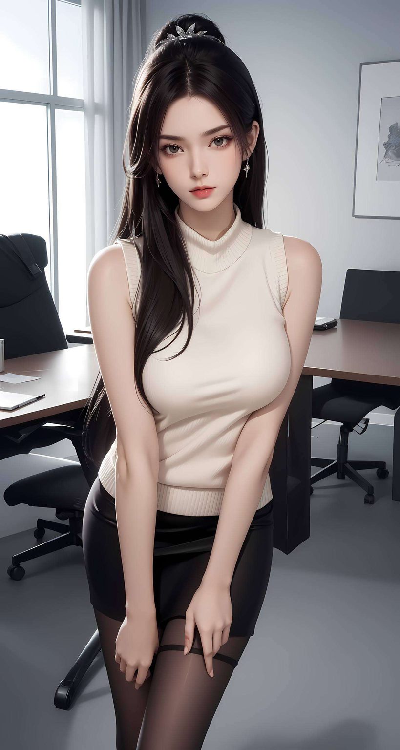 4K超清原图让她的风采在每一次启动电脑时尽显眼前