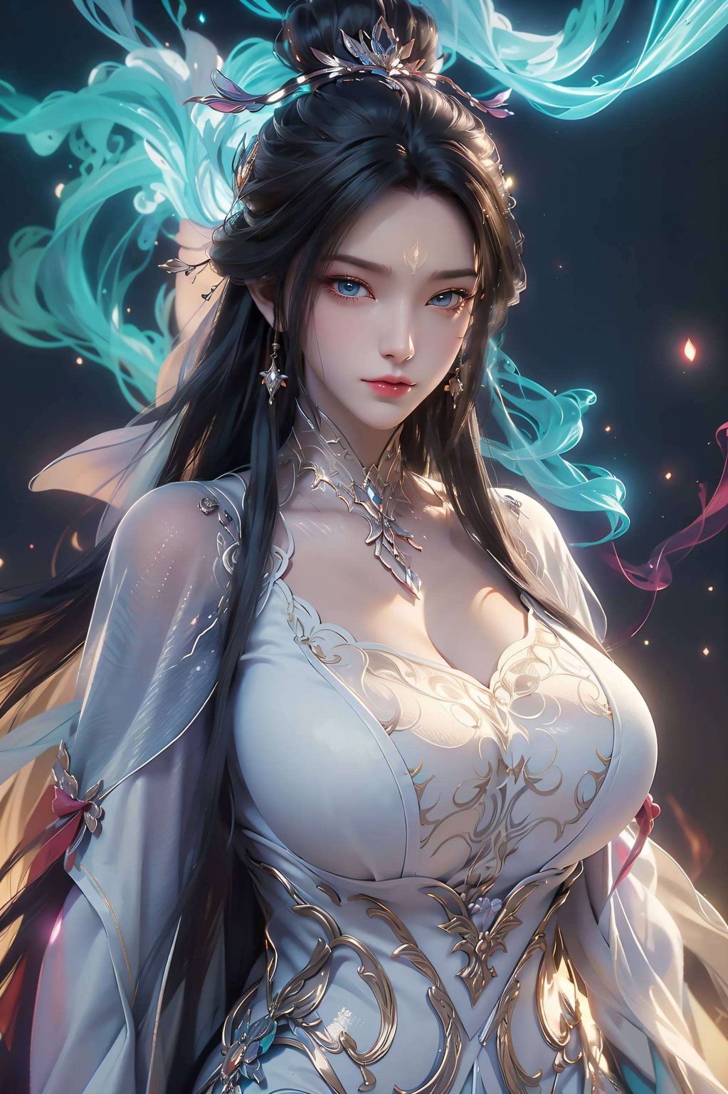 可爱又不失女神范儿融合国漫美女陆雪琪的动漫原图