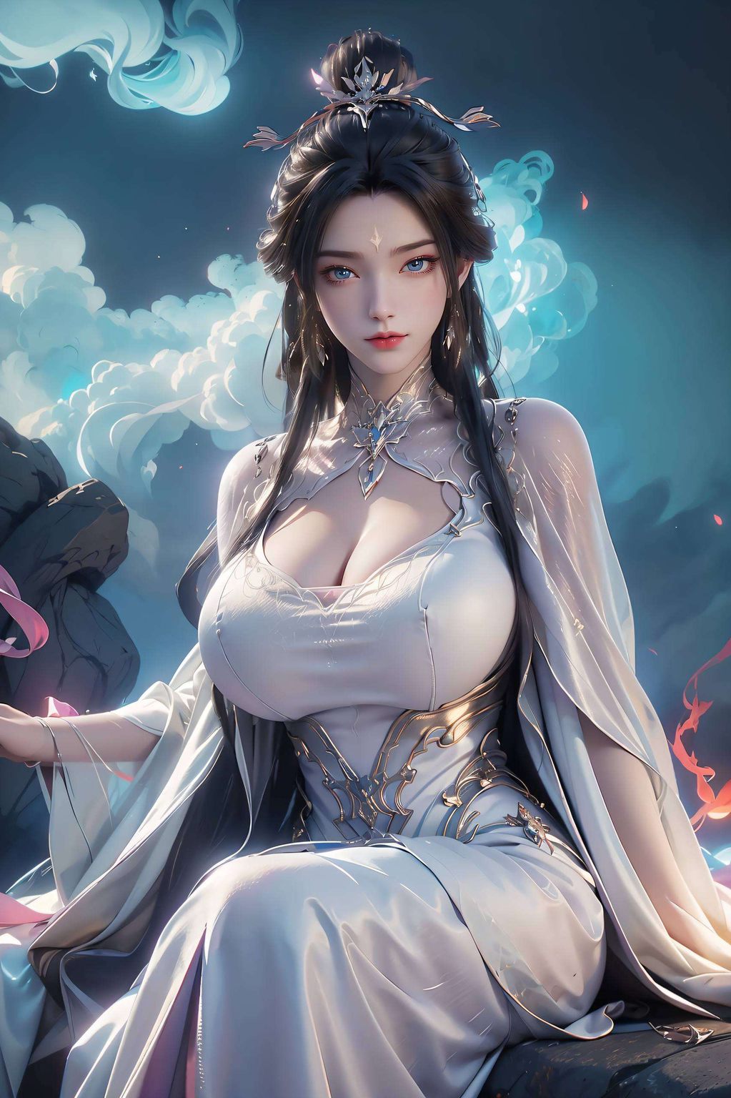 色彩鲜明映入眼帘的是那抽象苹果桌面背景