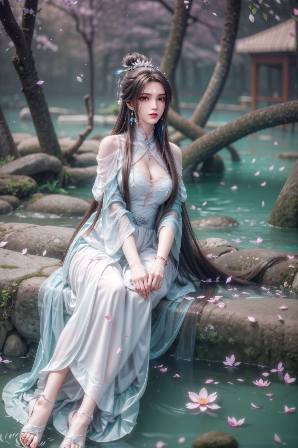 快来感受这抹温柔的粉色魅力吧！甜美可爱的形象