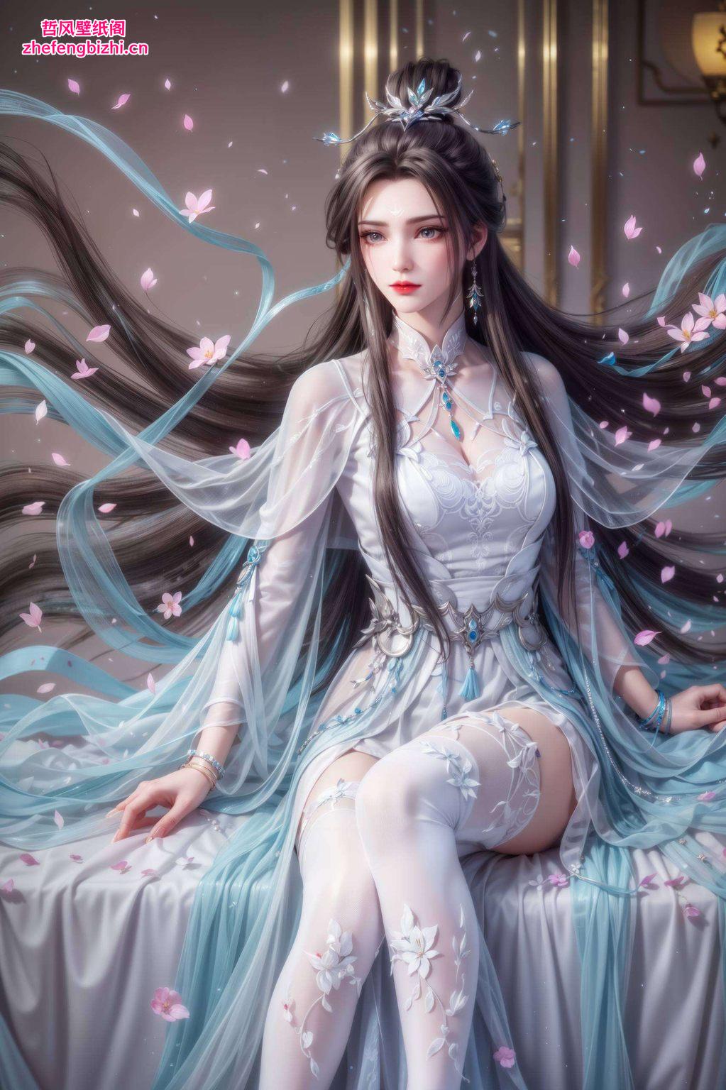 抖音陆雪琪壁纸以其独特的国漫女神魅力在2k高清的细腻描绘下