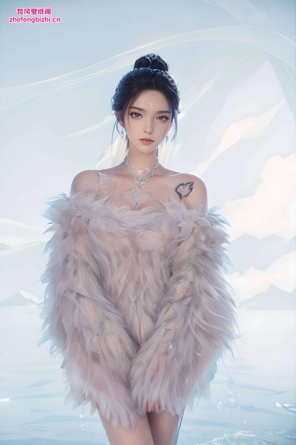 她是国漫中的女神都仿佛置身仙境