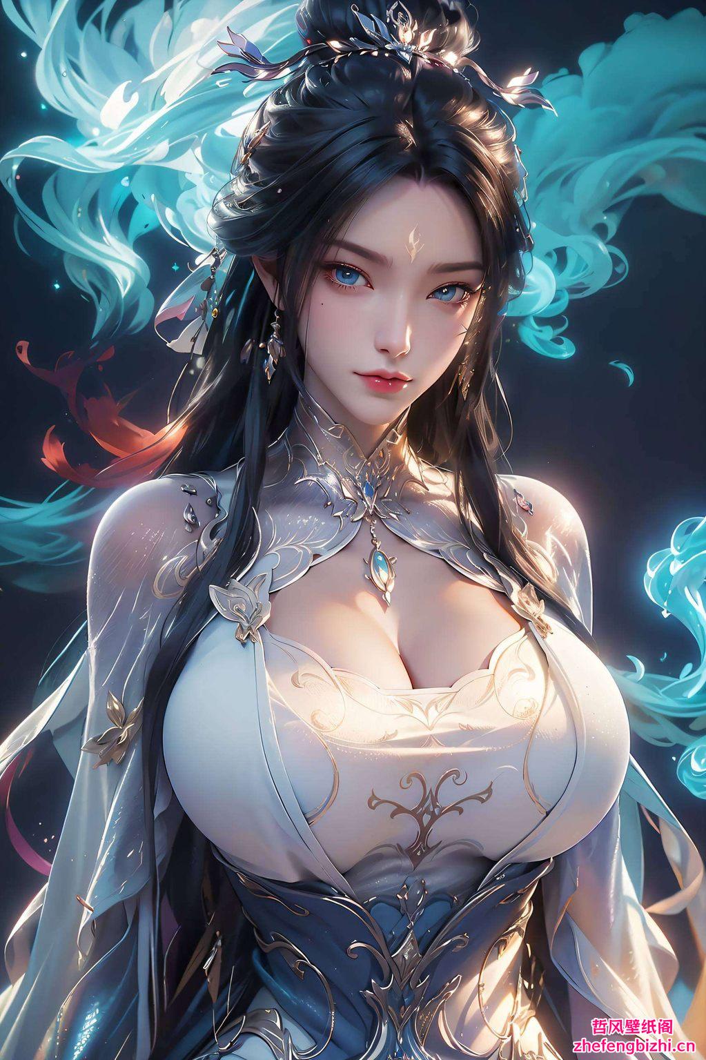 宛如置身国漫的梦幻世界将古风壁纸与陆雪琪的绝美形象完美融合