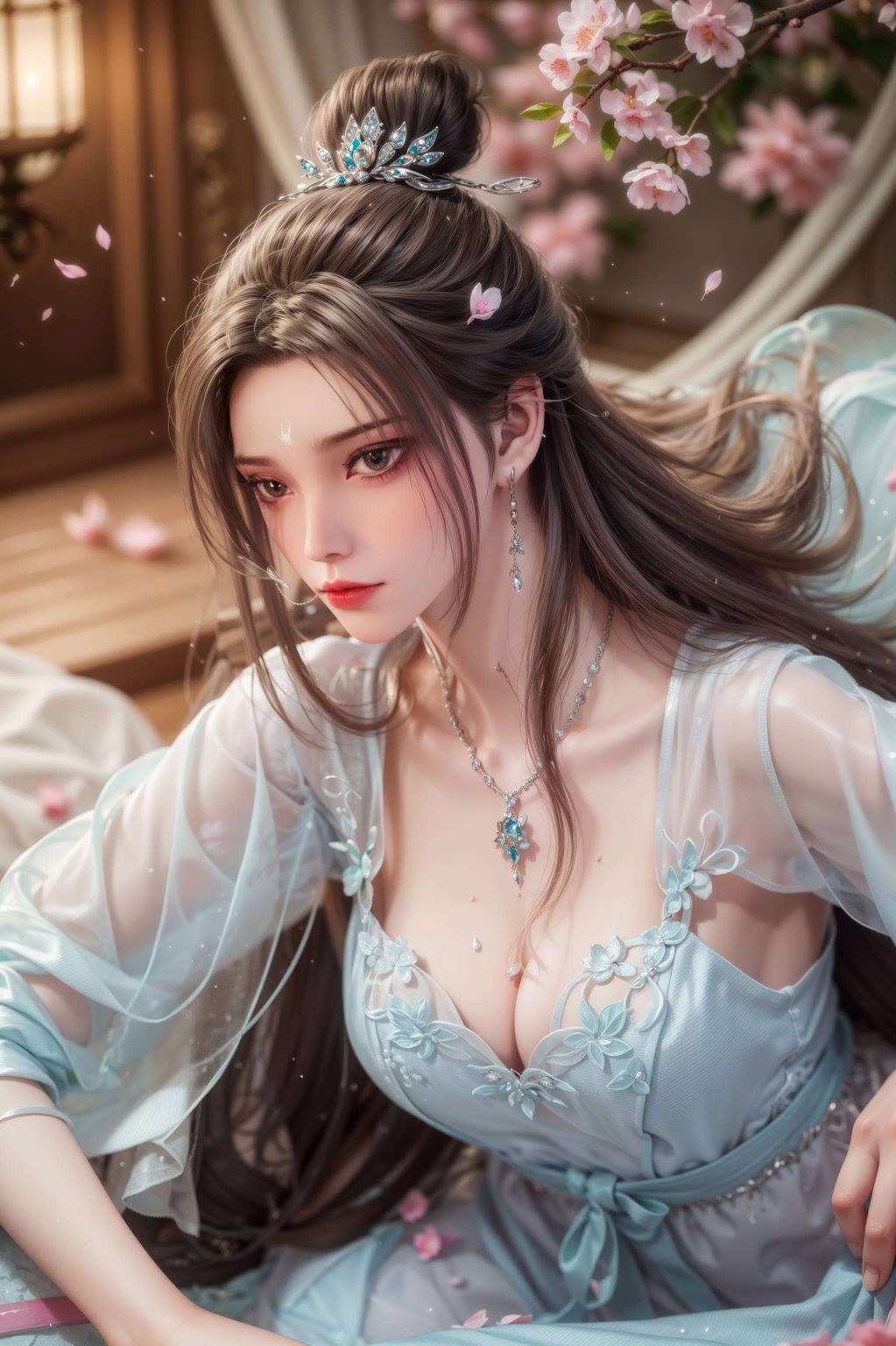 如今以高清AI特写素材焕新登场陆雪琪