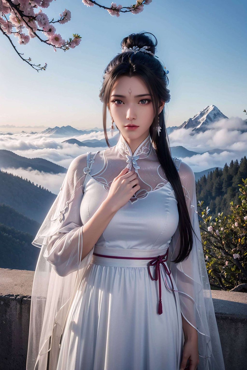 让你在每一次瞥见时遇见民族风华！这款以陆雪琪六道轮回为主题的国漫女生桌面壁纸