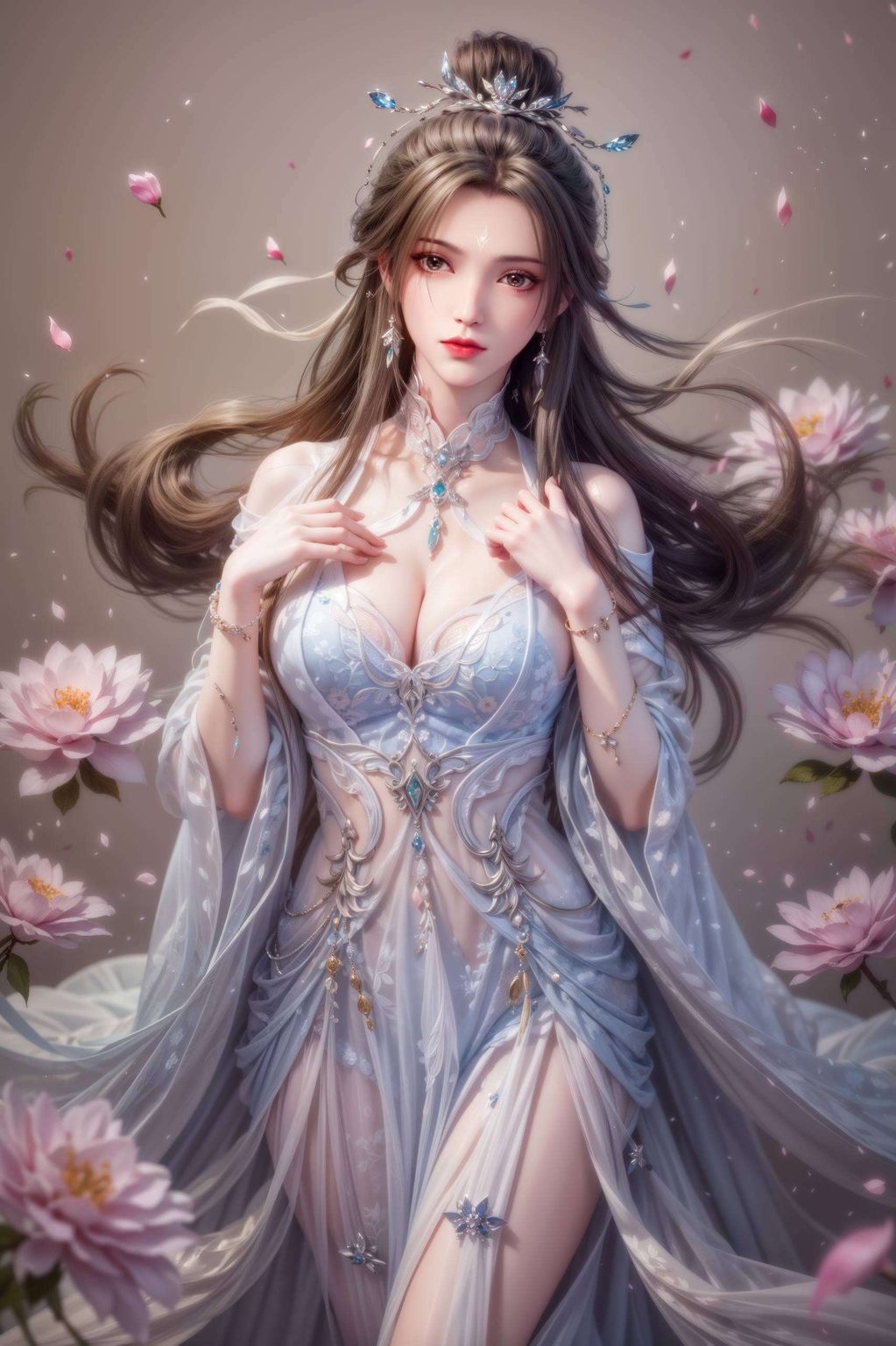 仿佛从屏幕中跃然而出为你的桌面带来一抹清新的仙气