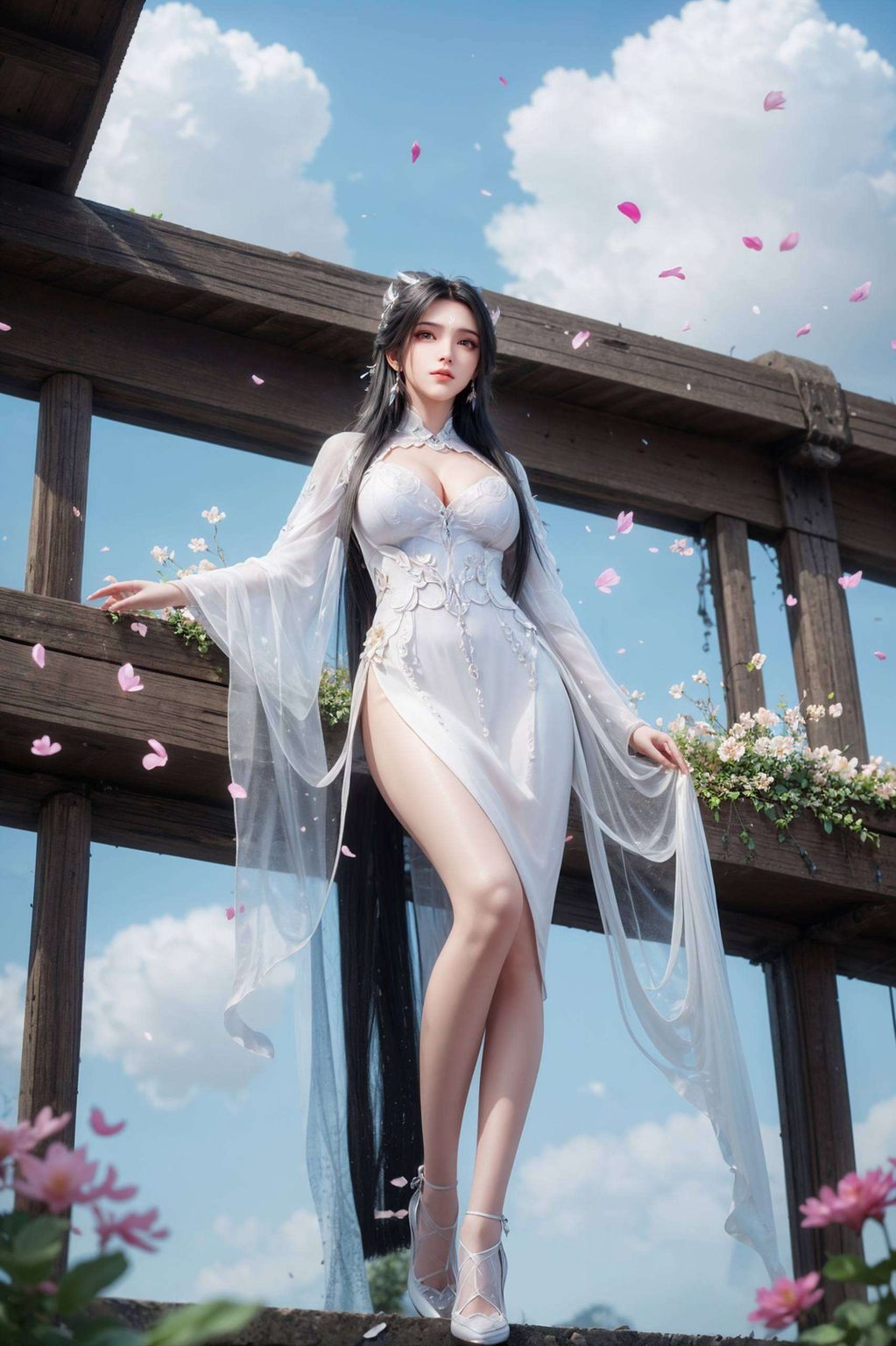 细腻的笔触描绘出她的灵动眼神每一个细节都充满魅力