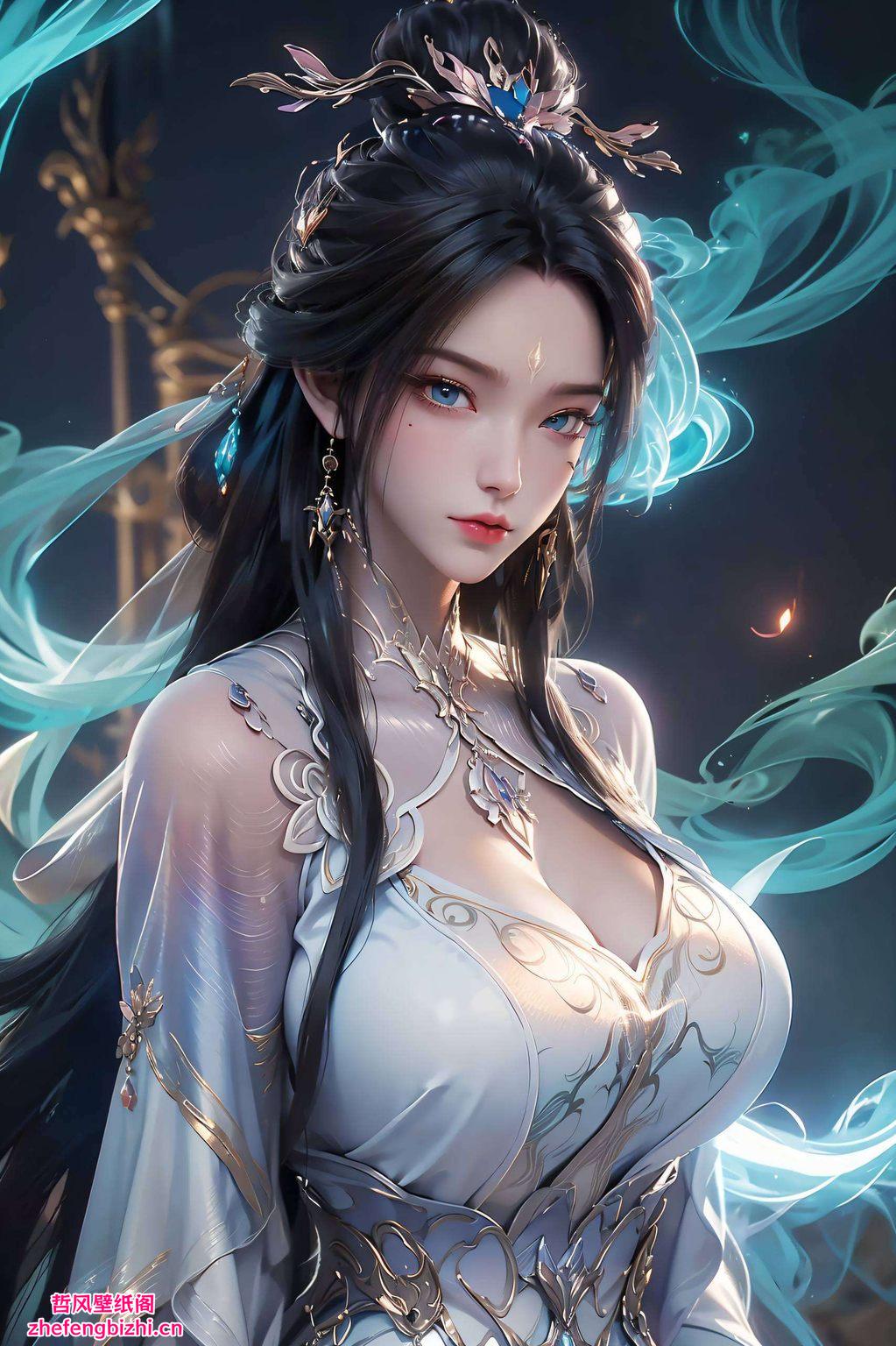 让这位国漫女神陪伴你的每一天每一张都是精心绘制