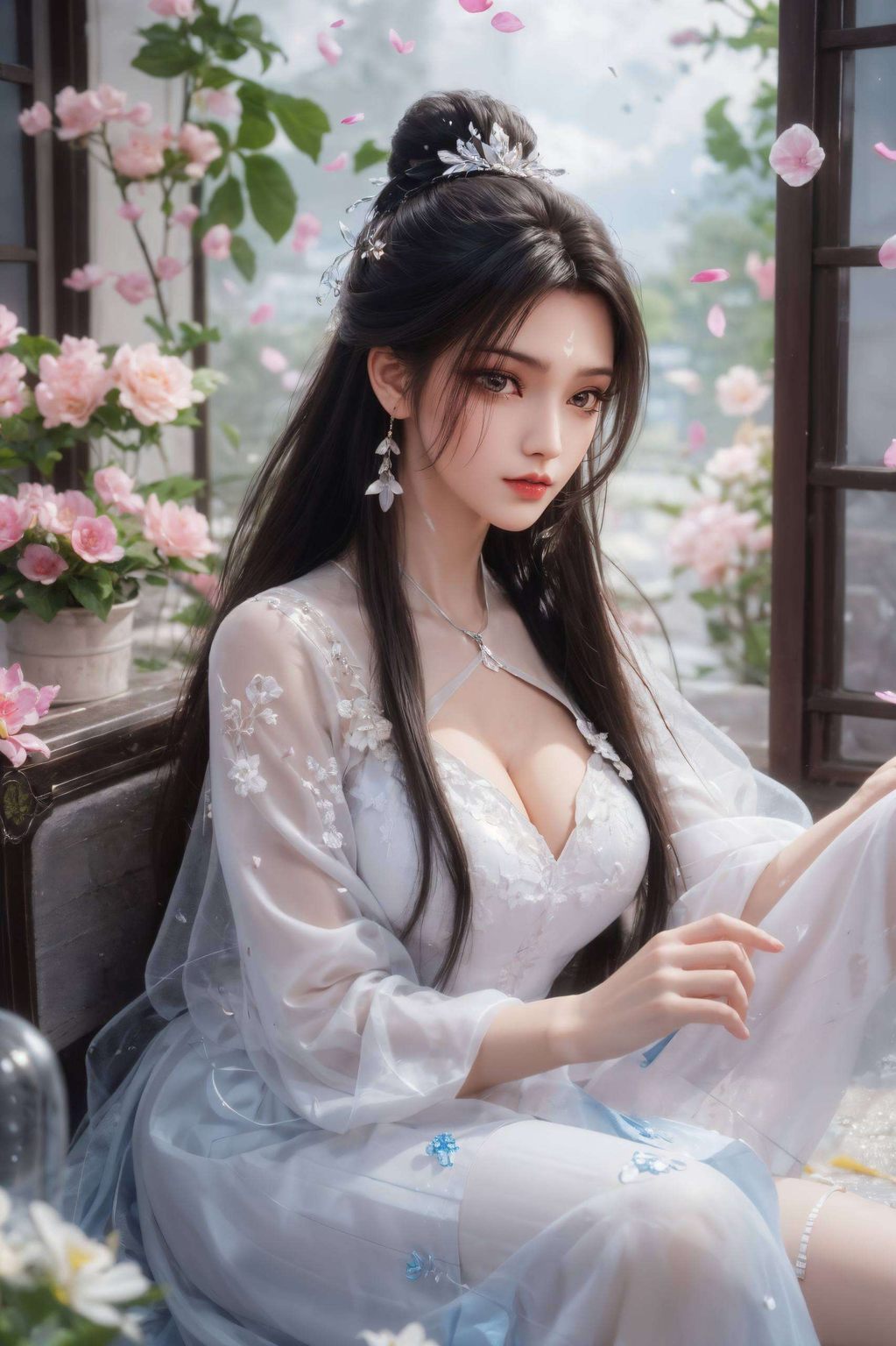 每一帧都如诗如画这款AI国漫壁纸