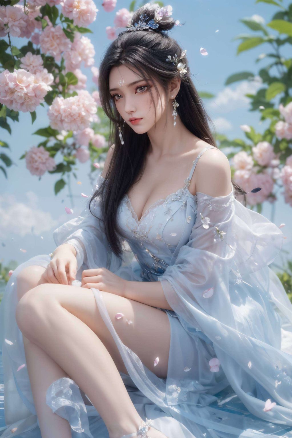 国漫中的清新女神点亮你的桌面