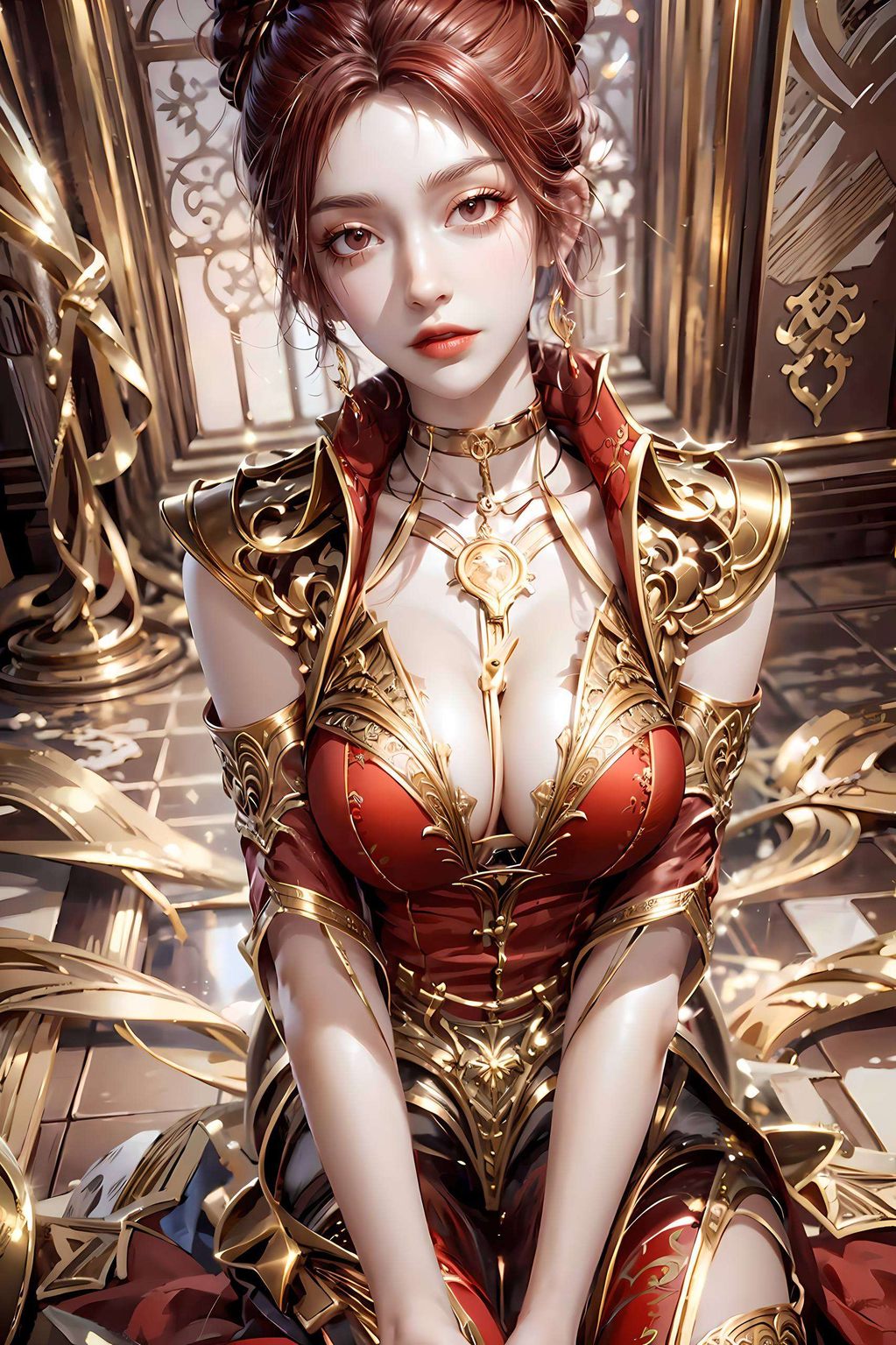 美艳动人每一个线条都透露着古韵风情