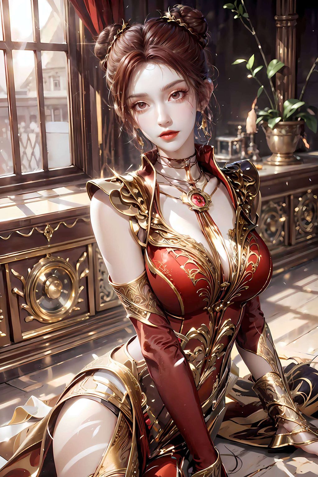 细腻的动作参考图捕捉了她每一个优雅的姿态