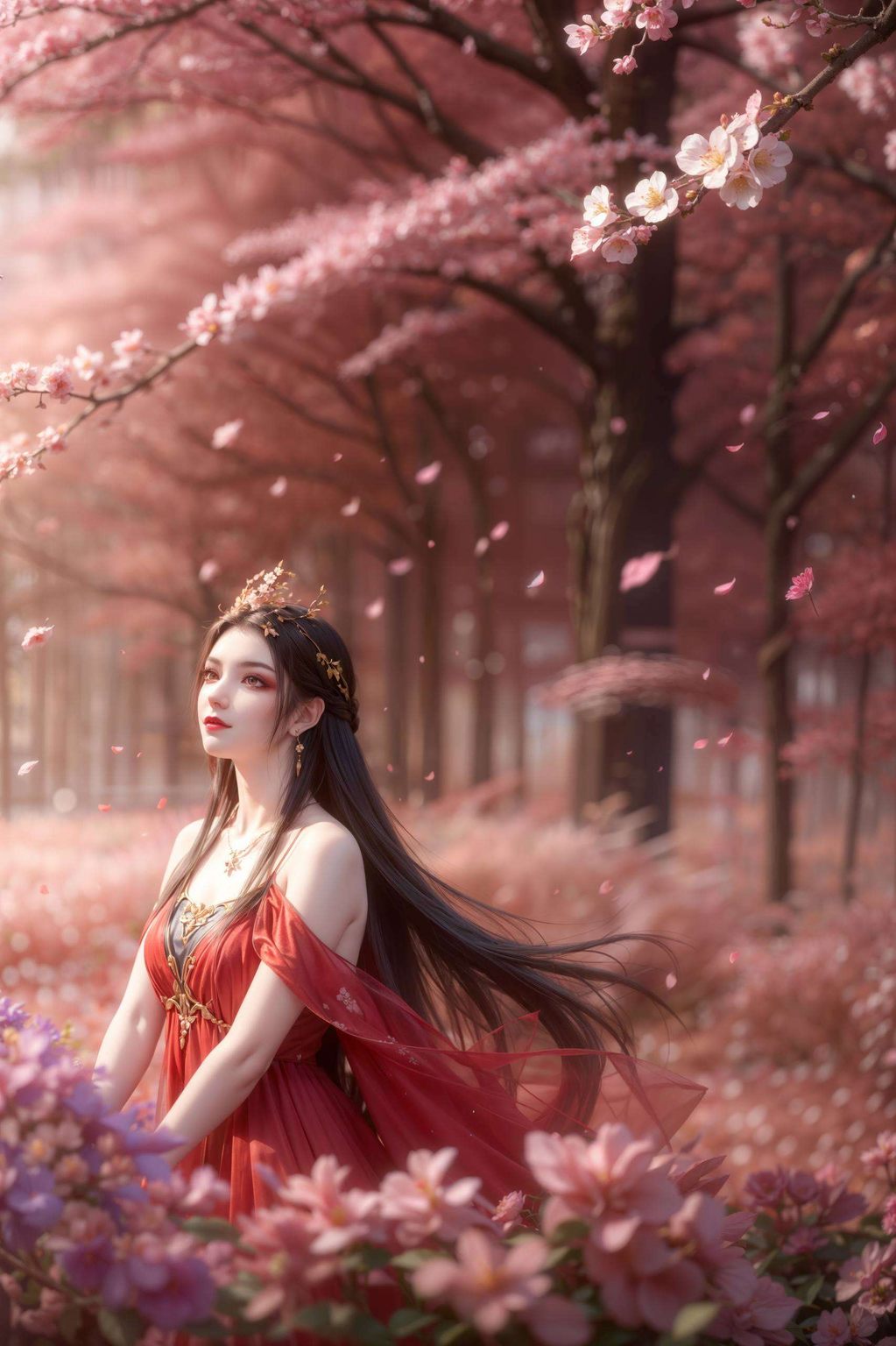 让你的平板瞬间化作艺术画廊这款高清全身壁纸将她的优雅与力量完美融合