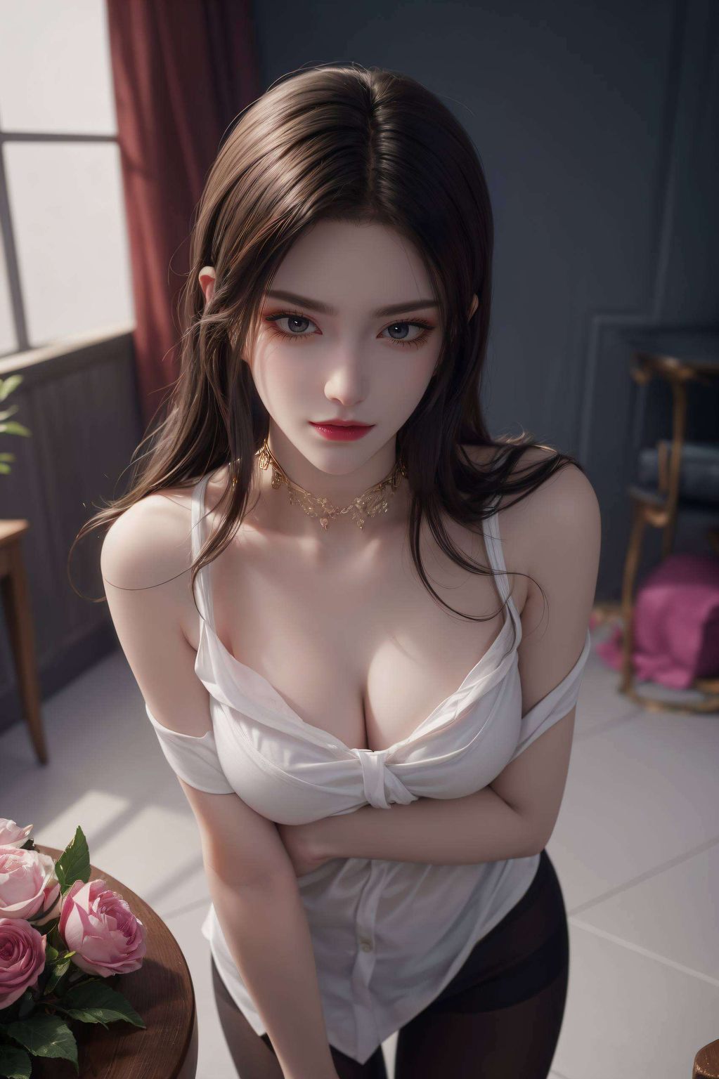 以美杜莎第一版壁纸大全中的ai国漫女神为主角将神秘的美杜莎形象与现代科技完美结合