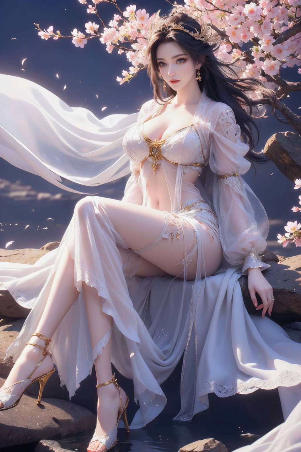 让你的手机瞬间变身视觉盛宴这款紫色自然超高清4k国漫美女壁纸