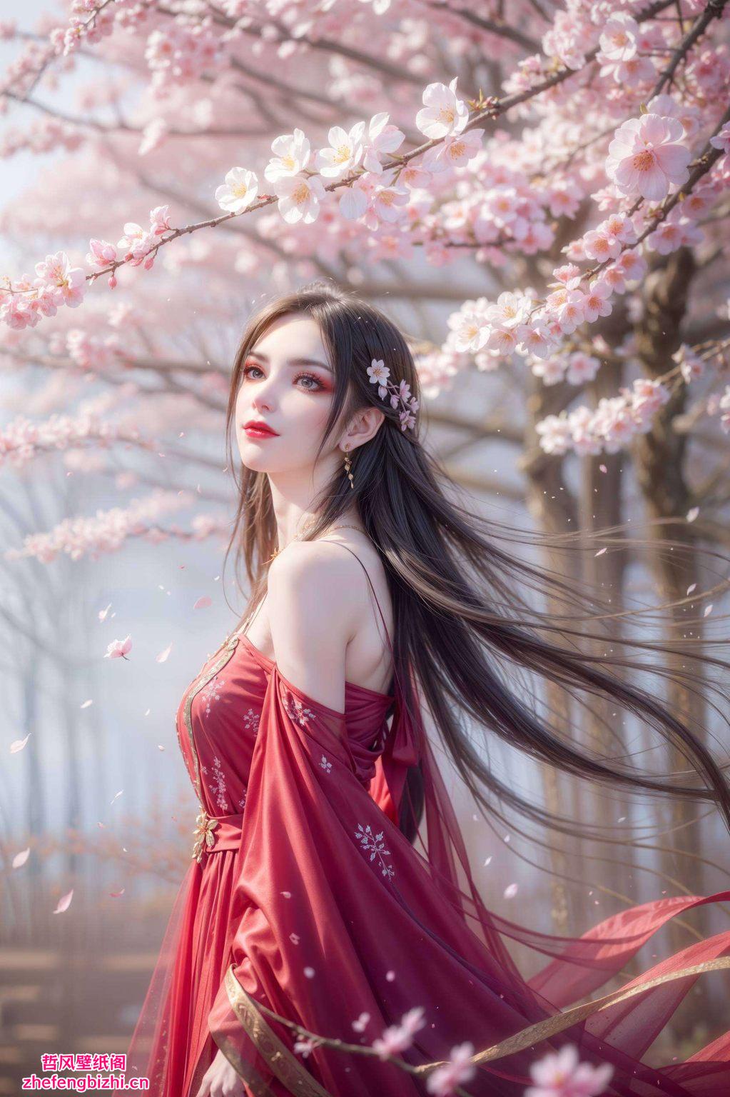 与萧炎的深情对视这款国漫美女壁纸