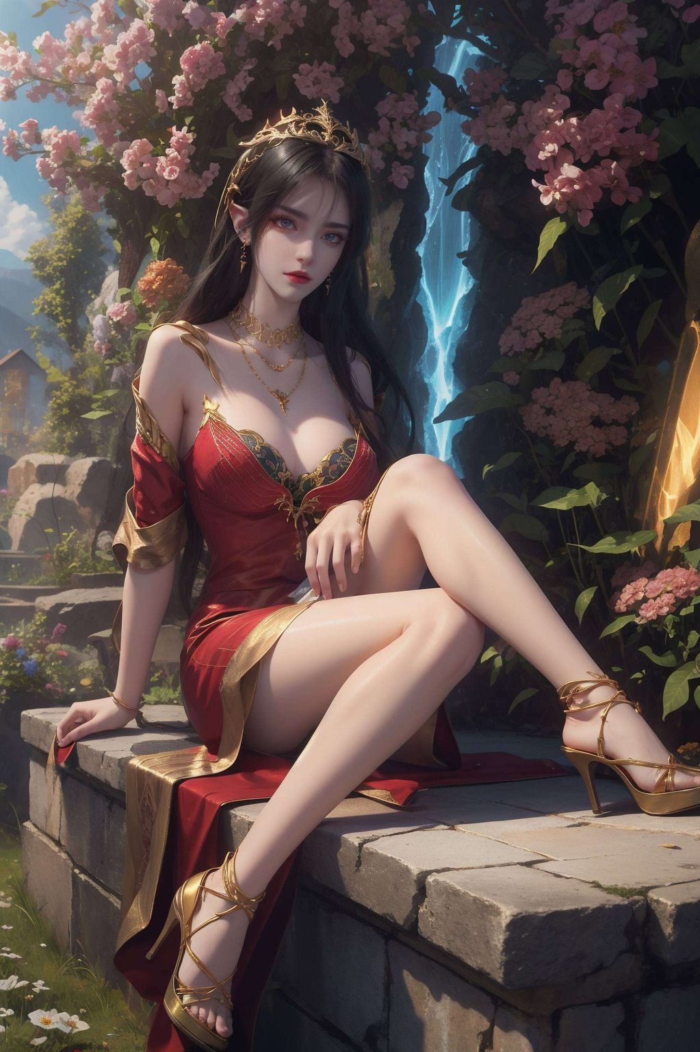 斗破苍穹壁纸美杜莎与萧炎共舞古风盛宴为你的桌面带来别样的国漫风情