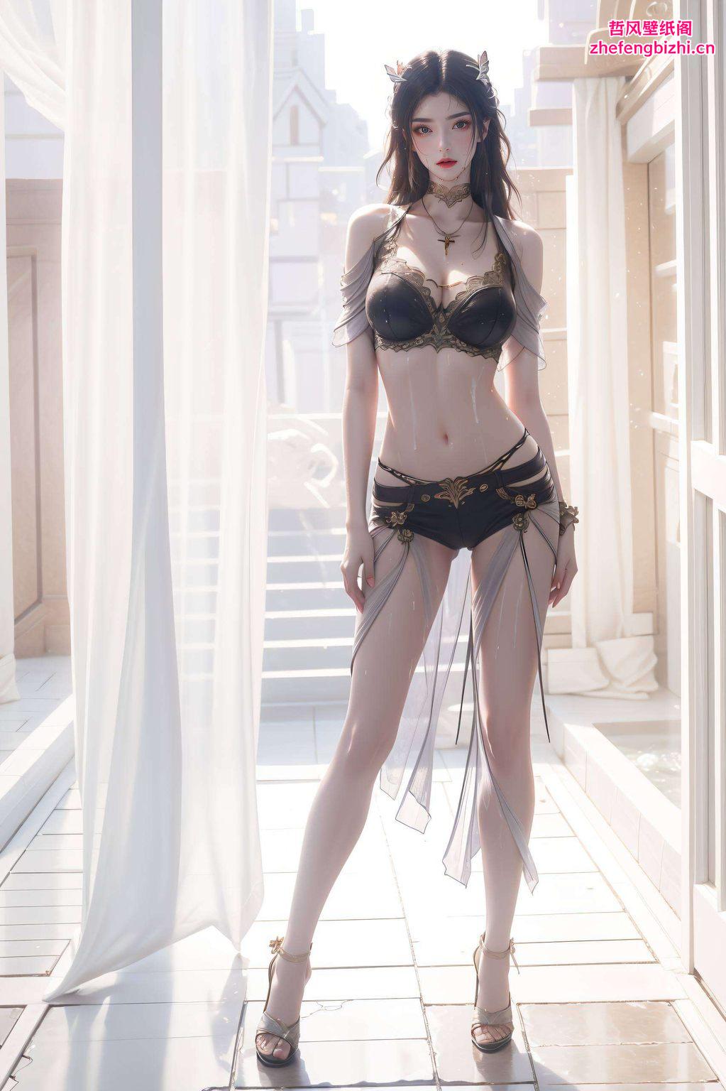 微信动态更是让人一见倾心感受一下美杜莎的魅力吧！这款AI国漫女主豪华2560p壁纸桌面