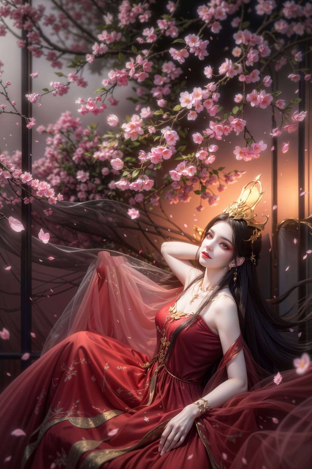 背景则选用了细腻的国风山水展现出强大的气场