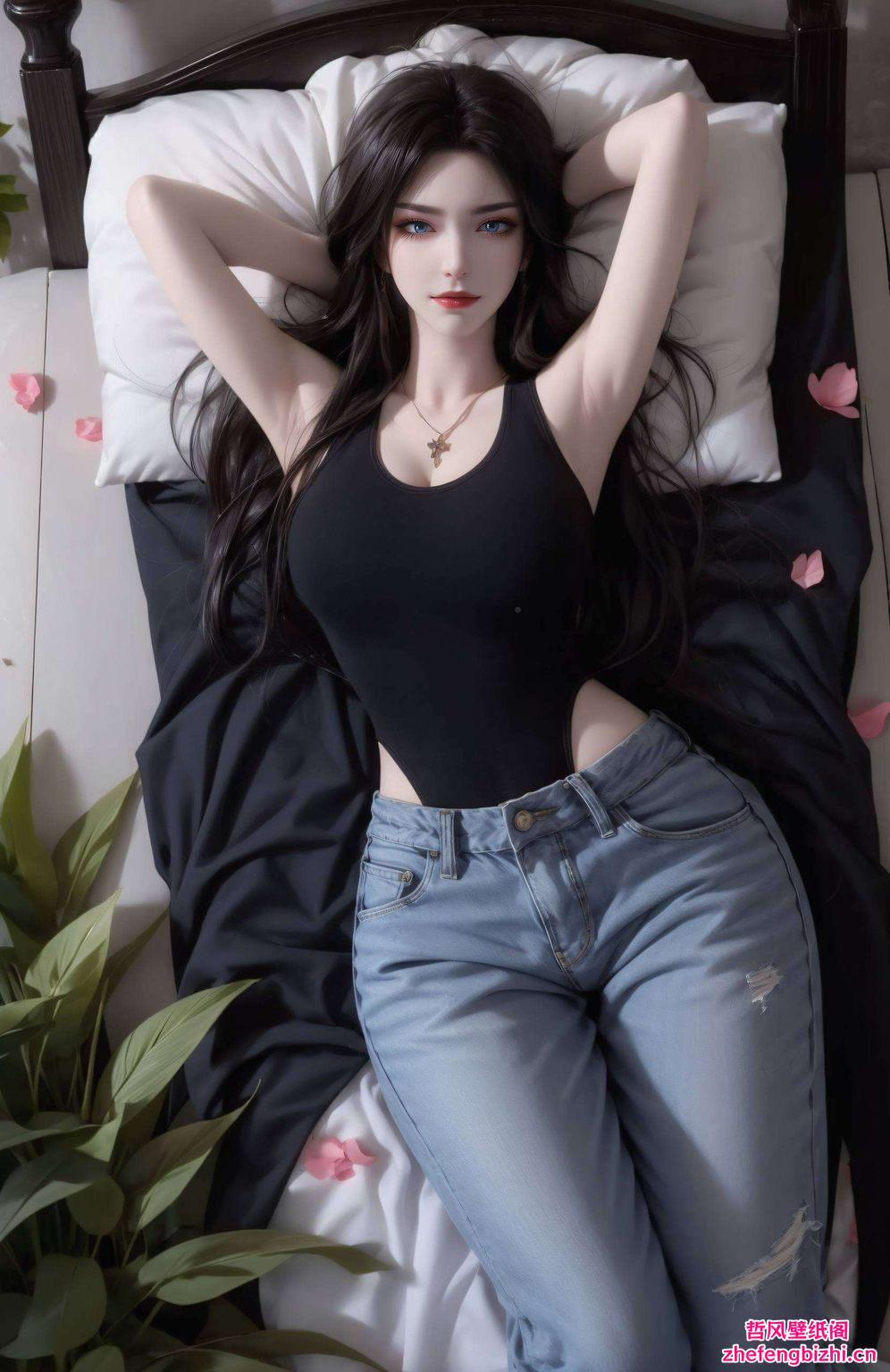 她眼神深邃流畅动画