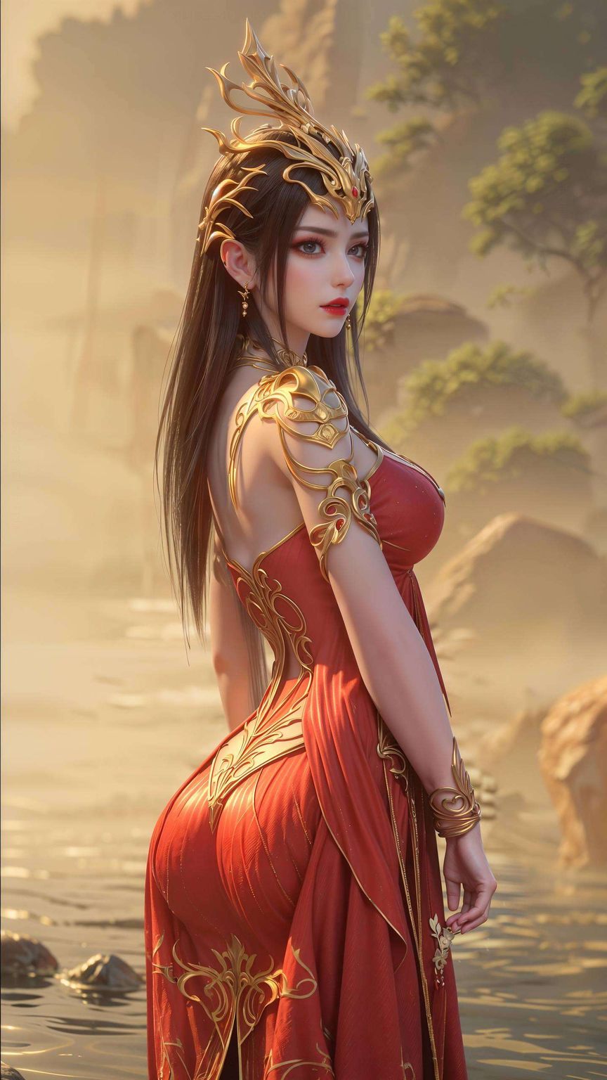这款丝袜壁纸如同一幅高分辨率拼贴的超高清4K画作以神秘的美杜莎为主题