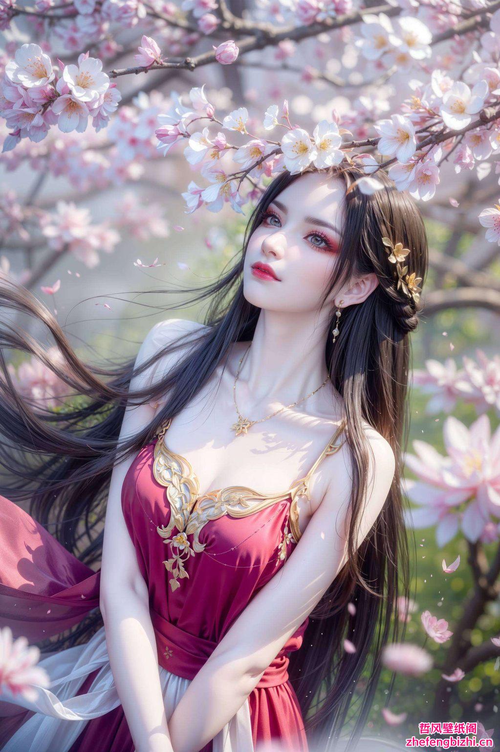 自信挺胸神秘的美杜莎眼神深邃