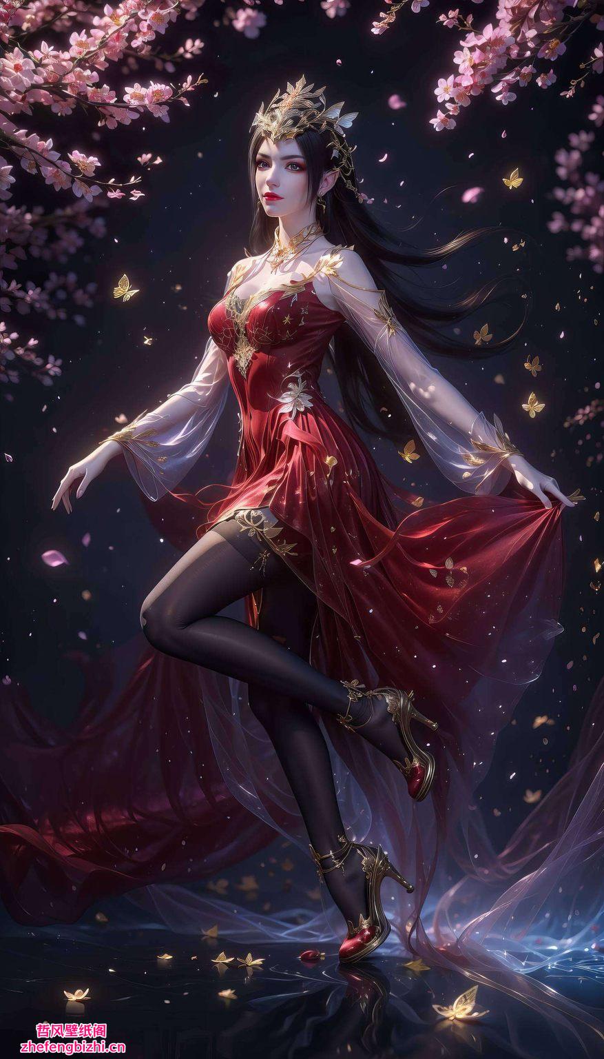 神秘蛇发女妖的形象在棋盘格的映衬下更显魅力这款超清晰棋盘格超高清4k国漫女神桌面壁纸