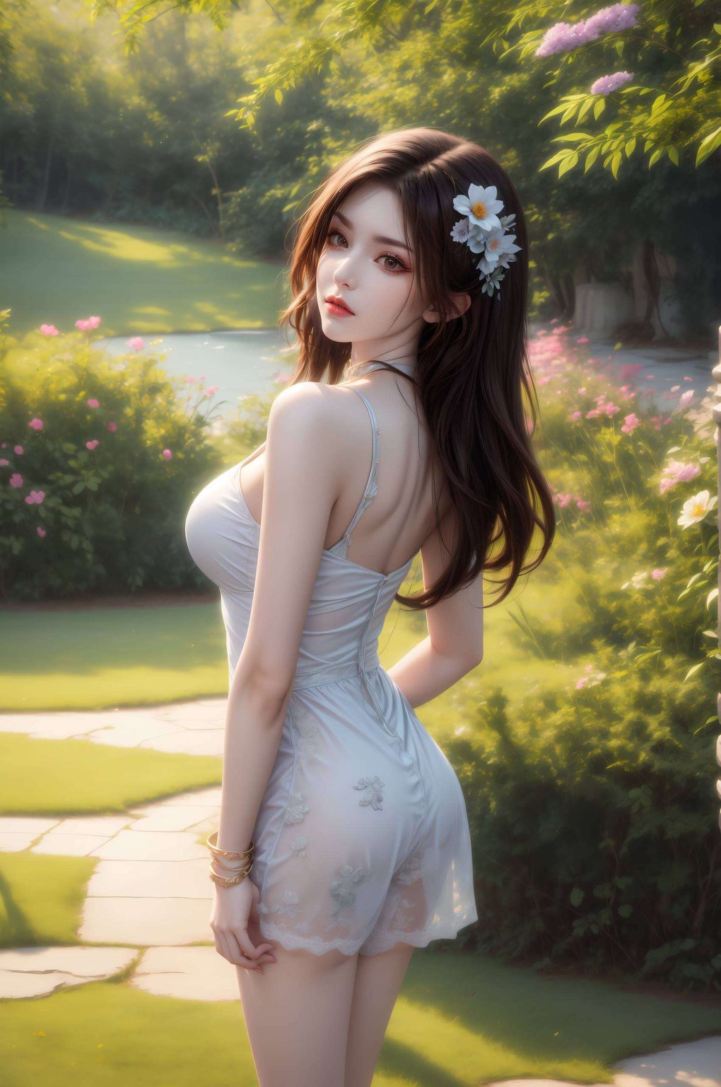 这款AI国漫美女动漫壁纸气质冷艳