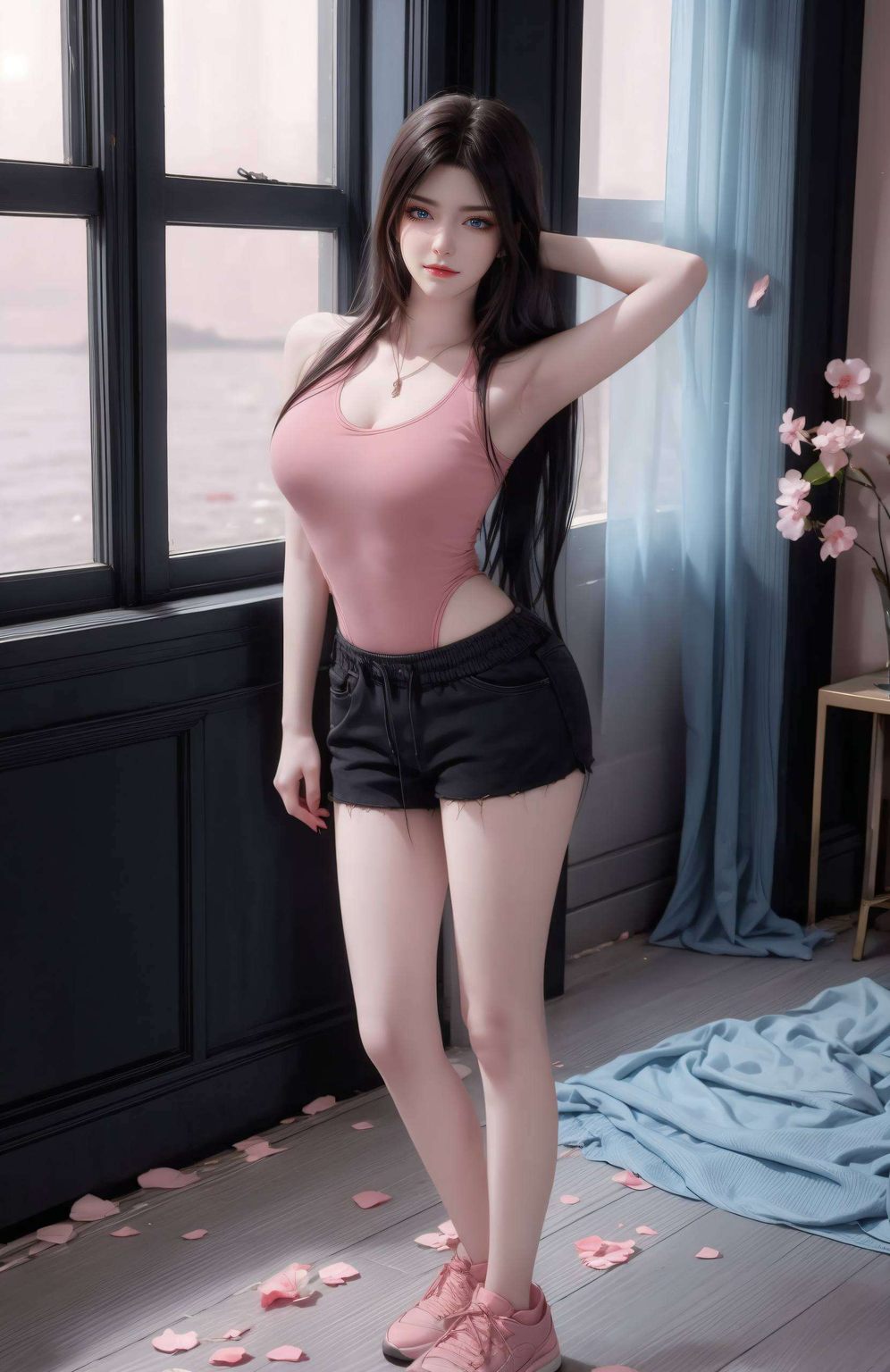 高清壁纸带你领略2K分辨率的细腻质感甜美笑容如春风拂面