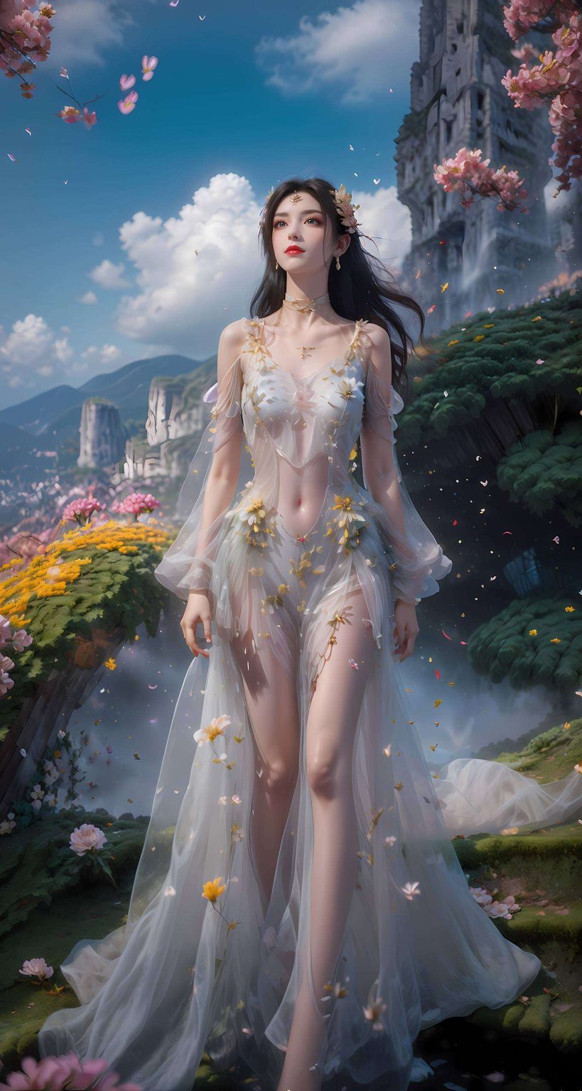 她的每一次凝视民族风浓郁