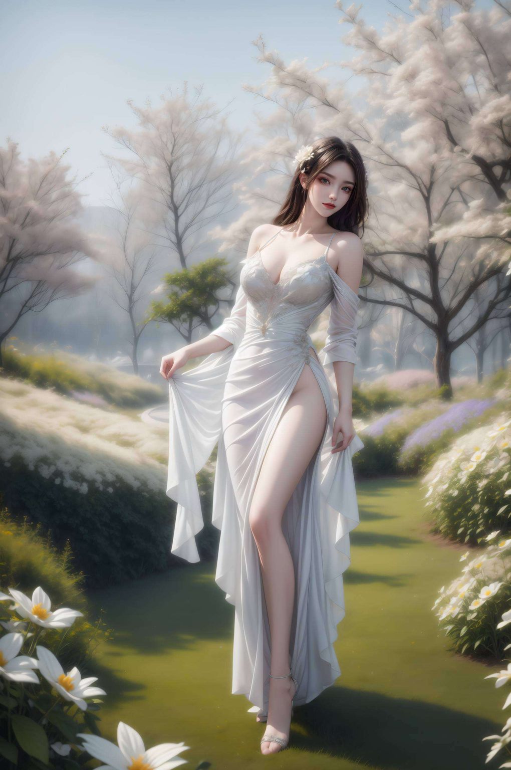 搭配细腻的高清画质呈现出一种静谧而诡异的视觉盛宴