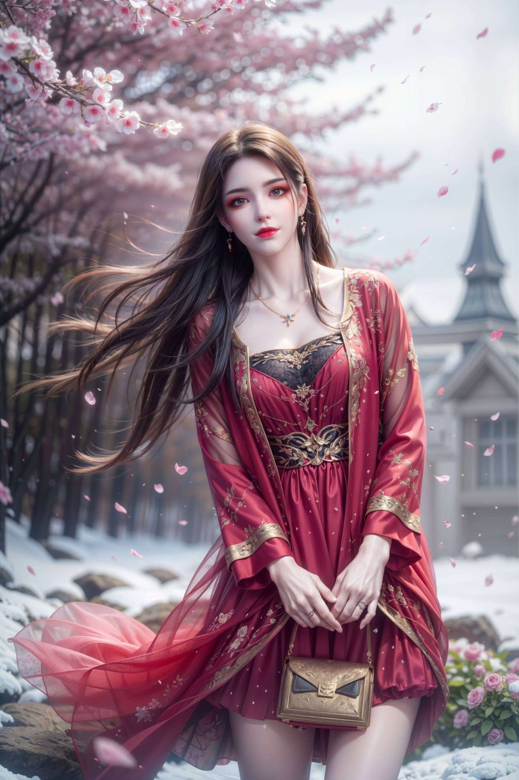 这款2k高清国漫女神美杜莎壁纸都彰显着细腻的画风与匠心独运