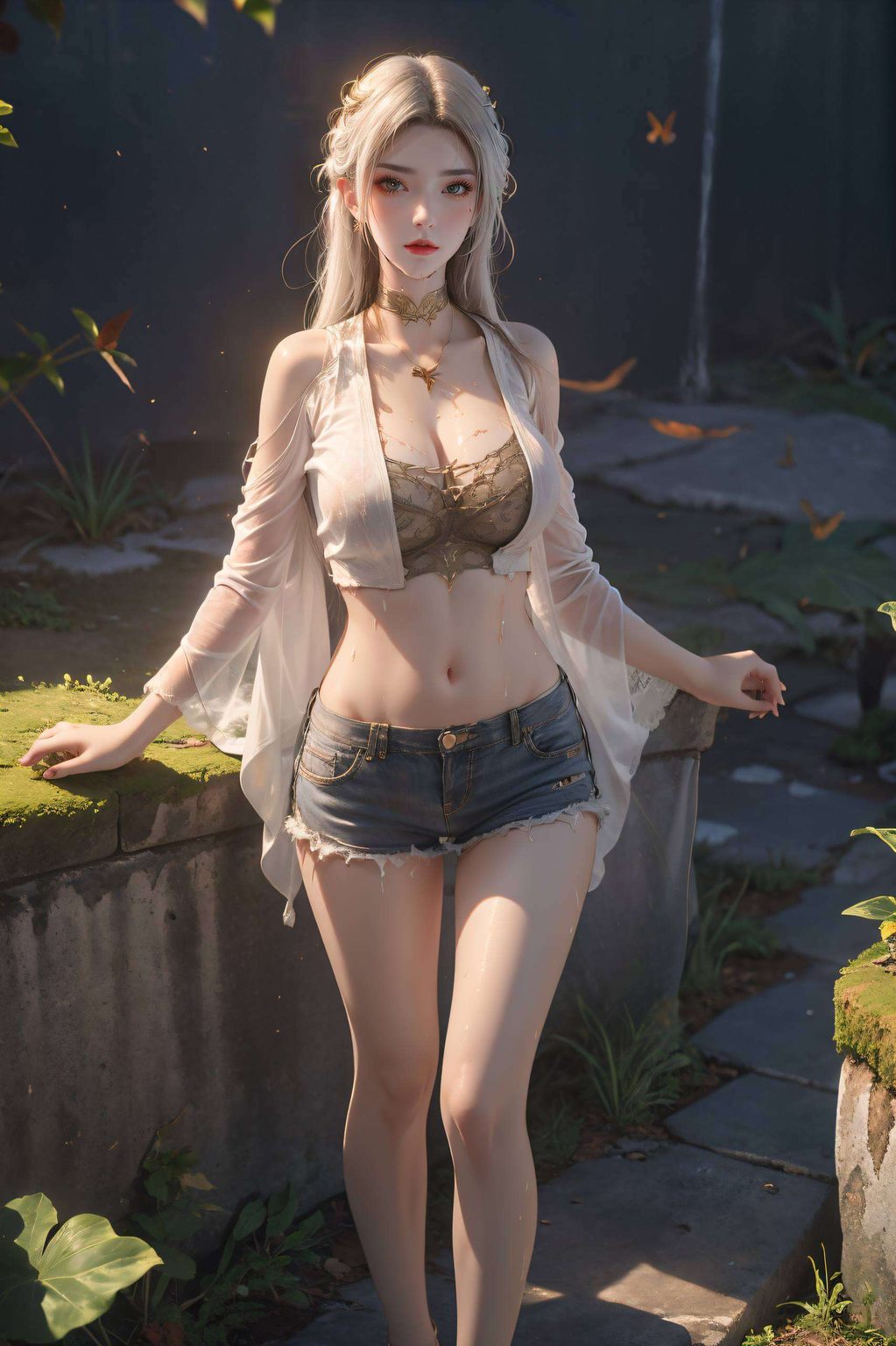 这期主角——美杜莎姬发丝如丝如缕