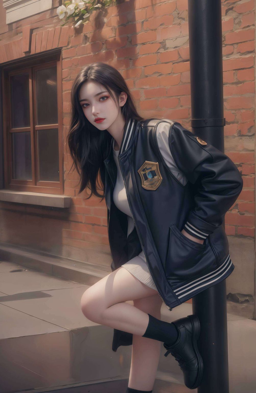 捕捉了她的曼妙舞姿以其独特的鲜艳形象