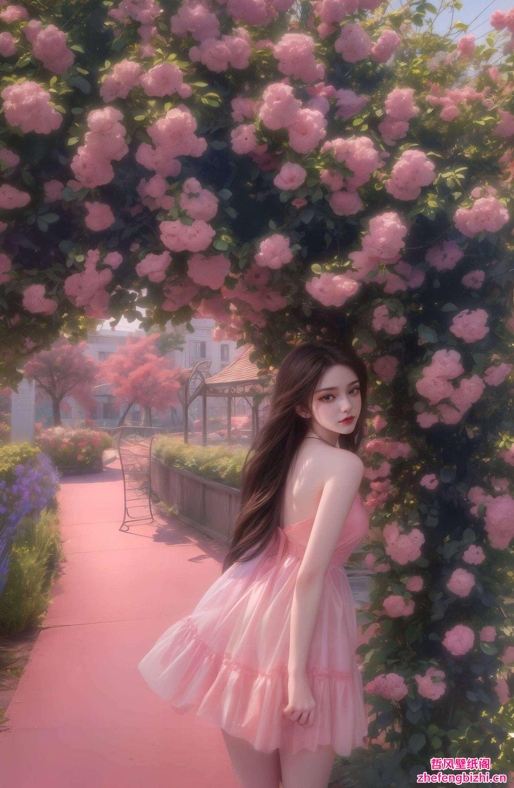 这款特写条纹苹果漫画壁纸巧妙融合了古典神话与现代漫画元素