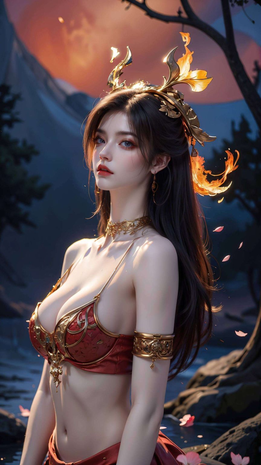 这款绿色温馨的ipad国漫女神桌面壁纸为你的平板注入一抹奇幻色彩