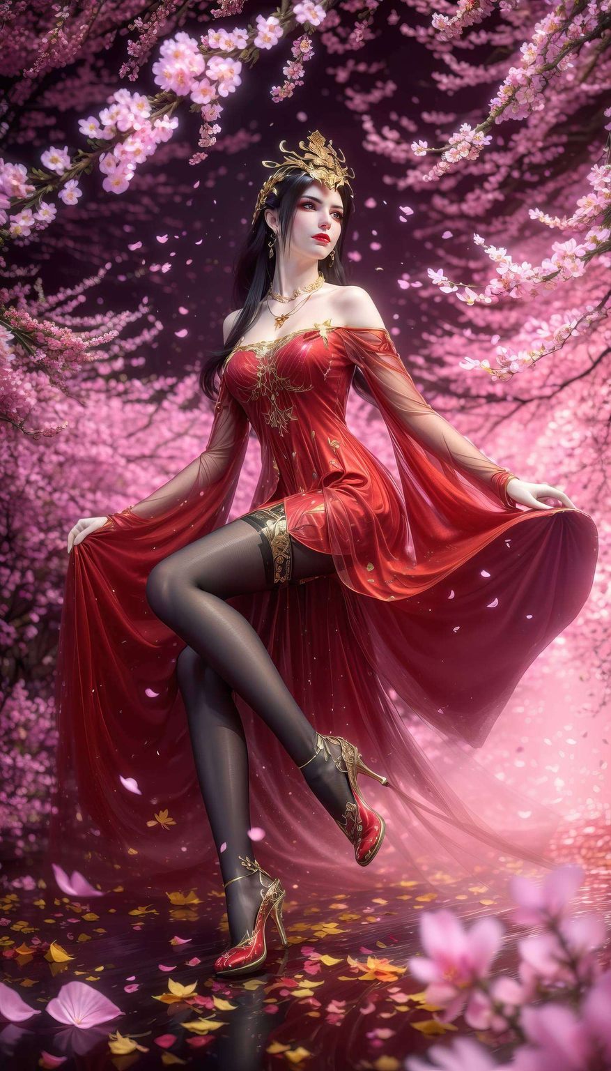 眼神深邃这款美杜莎国漫美女古风壁纸