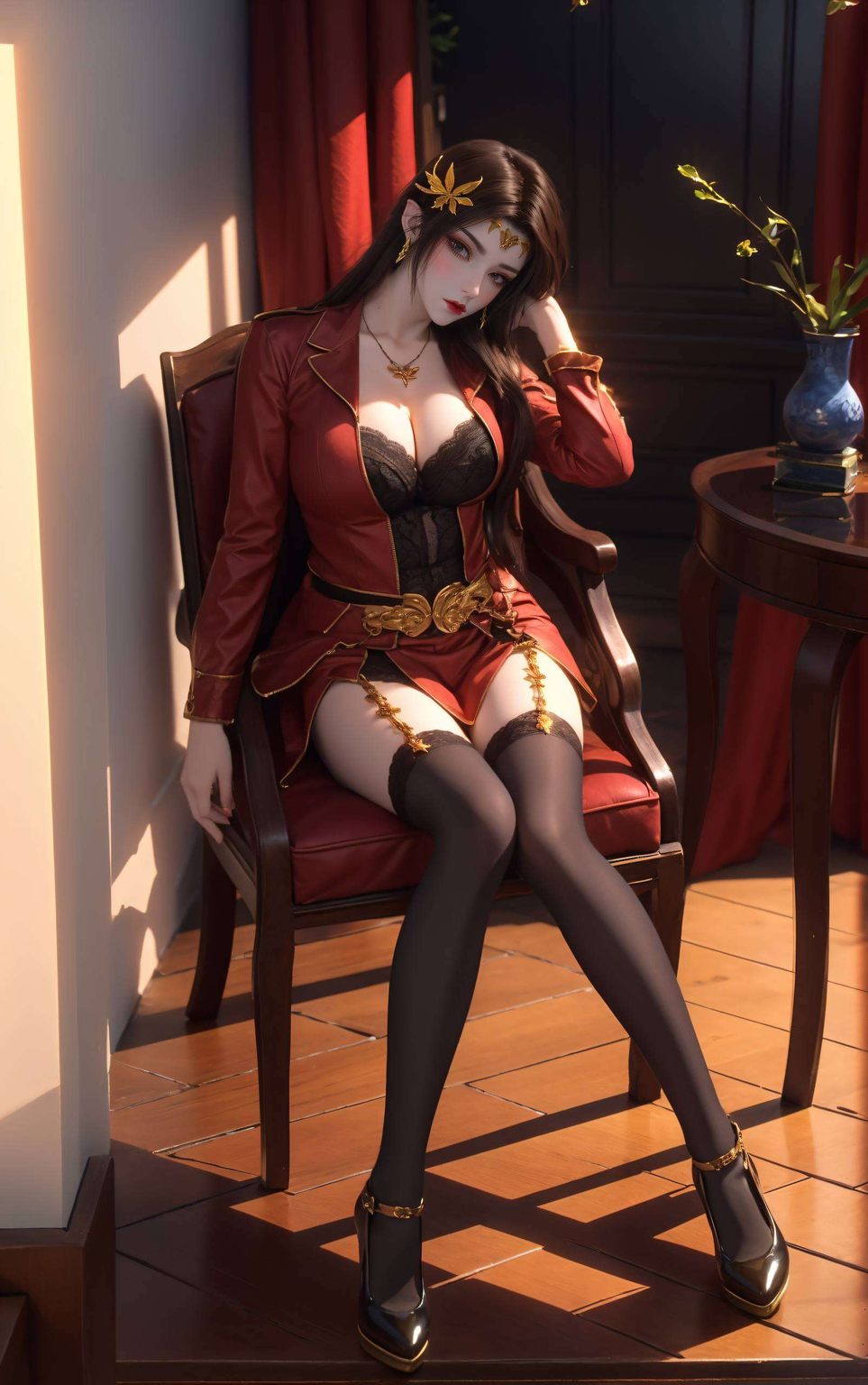 这幅超高清4K漫画壁纸细节精致