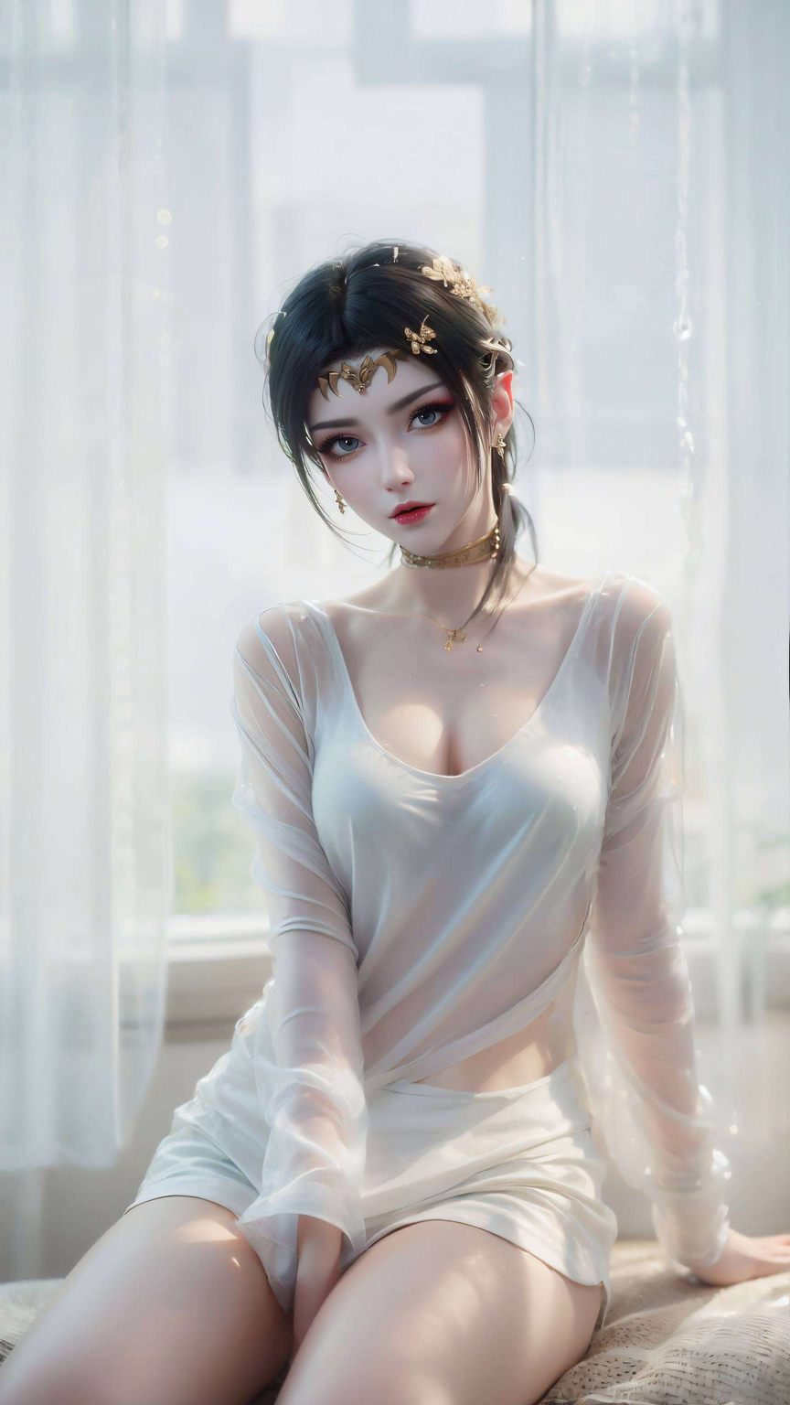 深邃的眼眸、飘逸的蛇发高清画质
