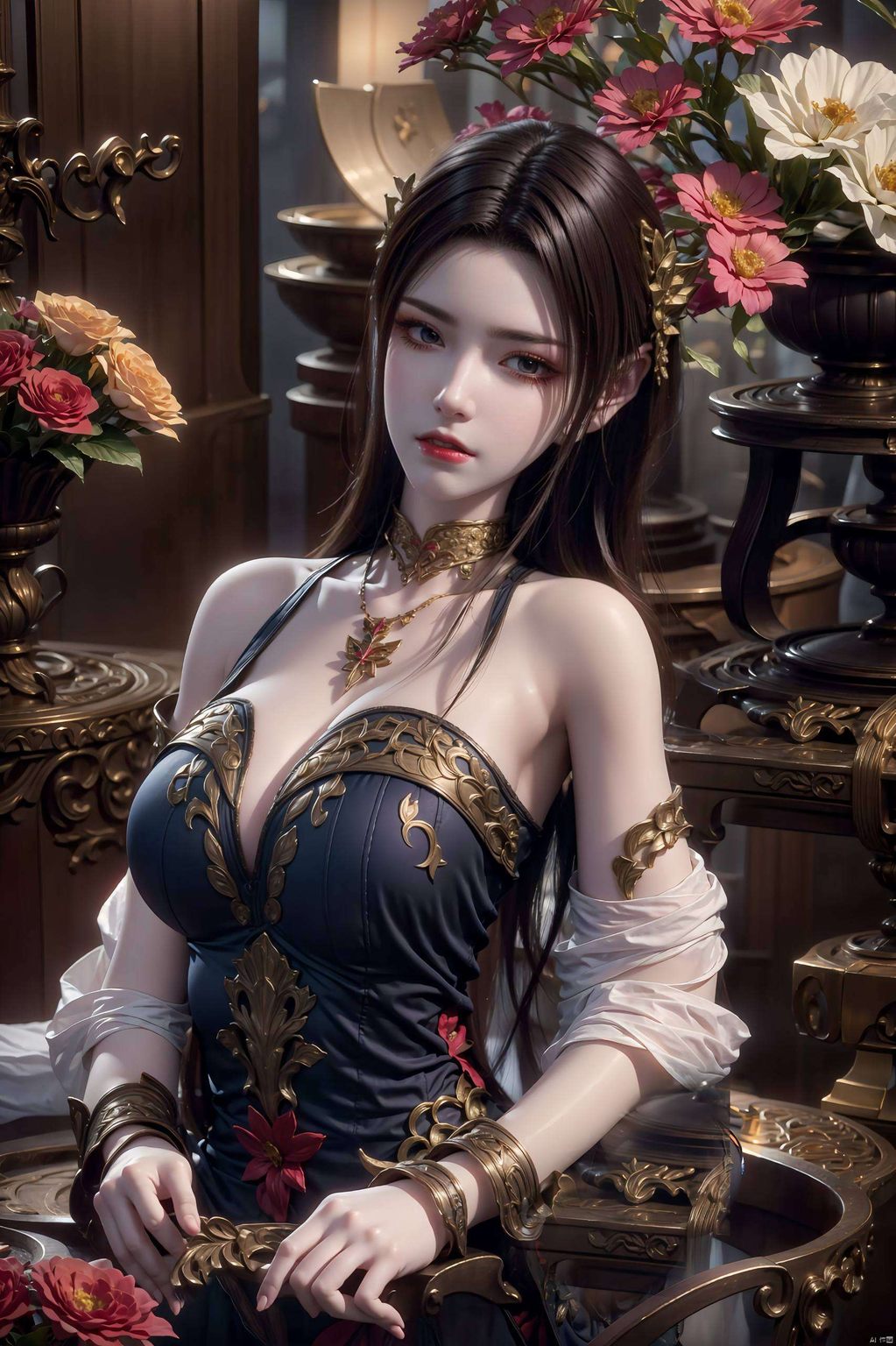 展现出古典壁画般的优雅与神秘为你的桌面带来一场视觉盛宴