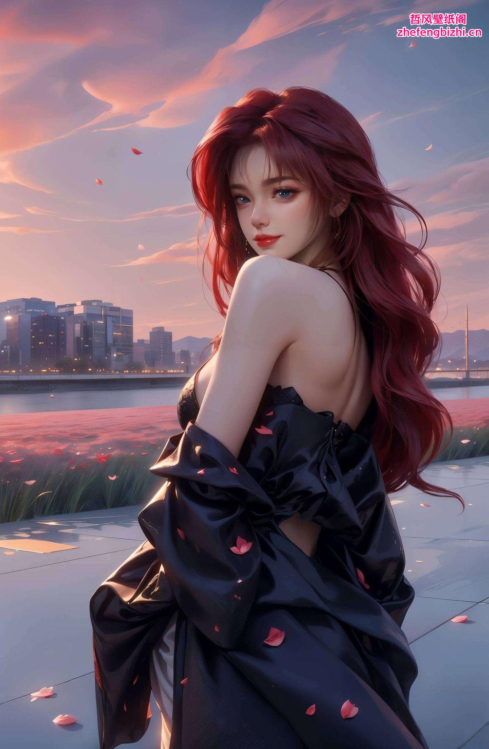 国漫美女波西米亚风格让每一次滑动都是一次视觉盛宴