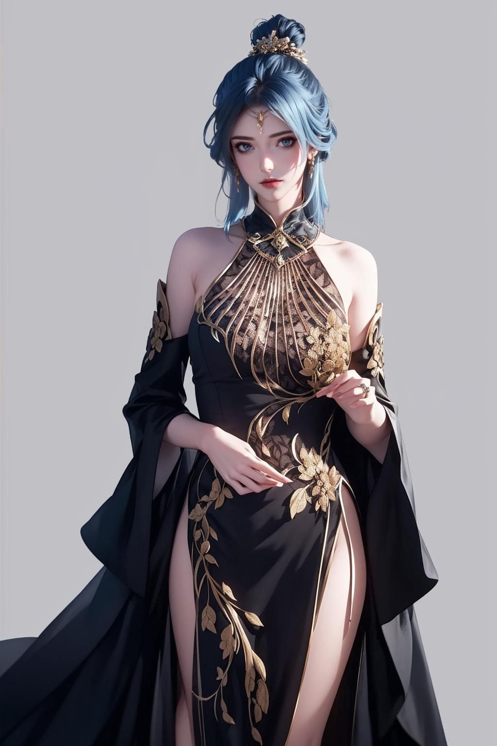 2560p的超清分辨率女神微笑如春风拂面