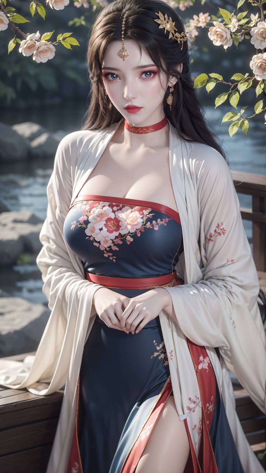 竖屏下载国漫女主的灵动之美跃然屏上