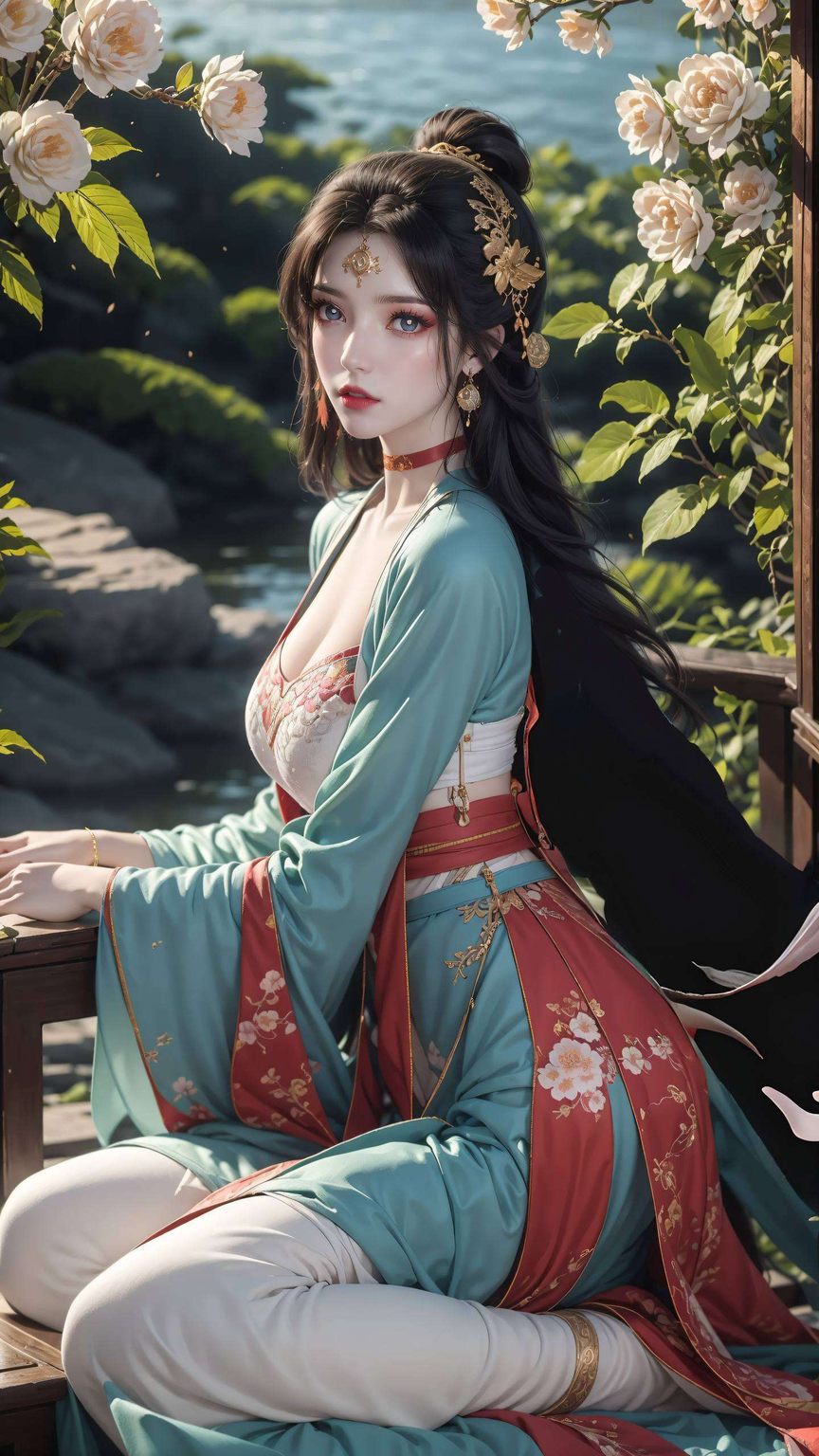 2K高清金属质感细腻描绘国漫女神的唯美风采