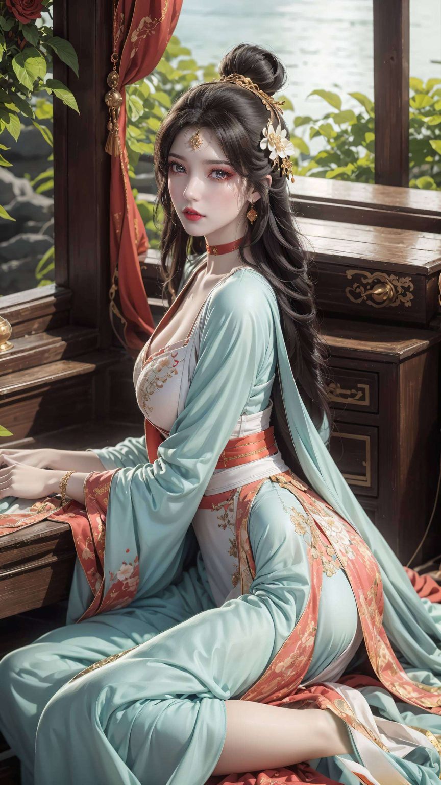 如梦似幻犹如穿梭于动漫世界的神秘使者