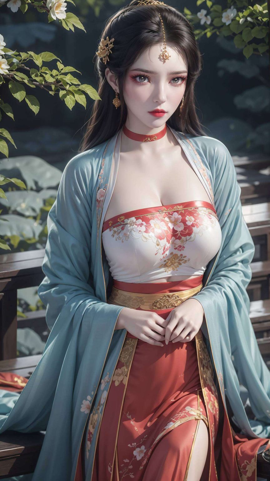 墨云飘渺间美得让人心动