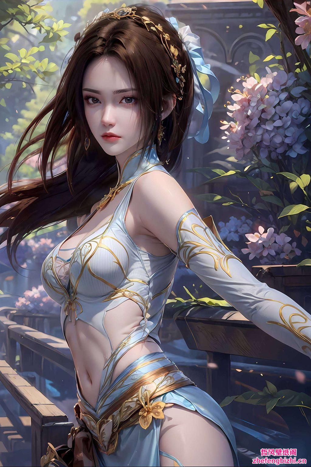 国漫中的女神典范细腻的笔触